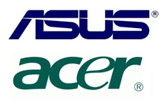 ASUS и Acer