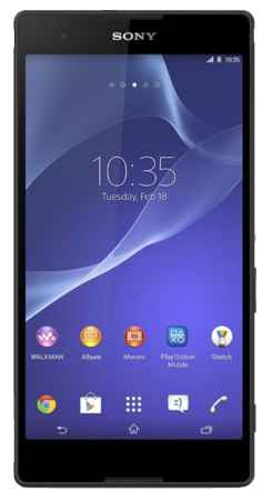 Купить Телефон Sony Xperia T2 Ultra dual (Черный)