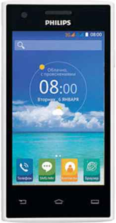Купить Телефон Philips S309 (Белый)